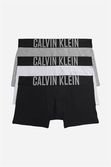 Calvin Klein Trunk 3 Pack Boxer - Svart / Grå Ljung / Vit